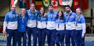 Oro e argento per squadre azzurre di fioretto ad Hong Kong