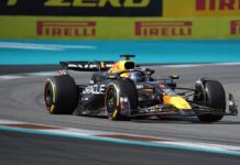 Verstappen vince la sprint di Miami davanti a Leclerc e Perez