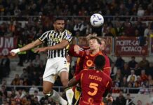 Bremer risponde a Lukaku, Roma-Juventus 1-1