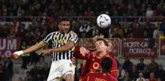 Bremer risponde a Lukaku, Roma-Juventus 1-1