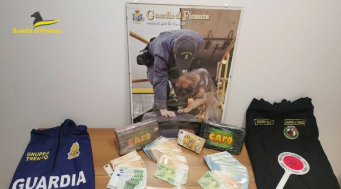 Maxi operazione anti droga in Trentino, 38 misure cautelari