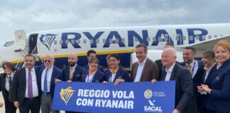 “Reggio vola con Ryanair”, nuove rotte e connessione Calabria-Sicilia