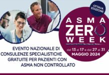 Riparte Asma Zero Week, consulenze specialistiche gratuite in 40 centri