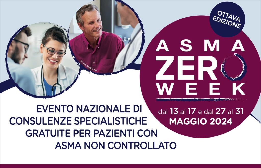 Riparte Asma Zero Week, consulenze specialistiche gratuite in 40 centri