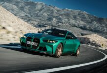 Nuova BMW M4 CS, a proprio agio sia su strada che in pista