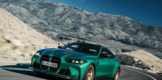 Nuova BMW M4 CS, a proprio agio sia su strada che in pista