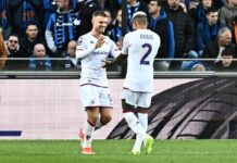 Bruges-Fiorentina 1-1, viola in finale di Conference