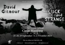 David GIlmour, il 6 settembre esce il nuovo album “Luck and Strange”