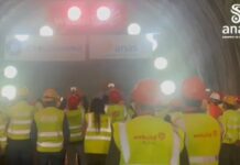 Statale 106 Jonica, abbattuto ultimo diafiamma galleria “Roseto 1”