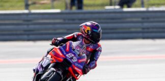 Martin vince la sprint race di Le Mans, ritiro per Bagnaia