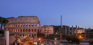 Metro C Roma, sindaco New York visita stazione Colosseo-Fori Imperiali