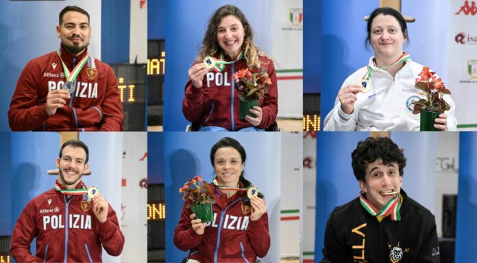 Assoluti paralimpici, assegnati gli scudetti nella spada