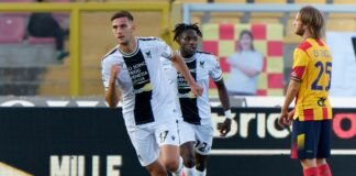 L’Udinese vince a Lecce, punti d’oro verso la salvezza