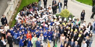 Anniversario dello Statuto, giornata di festa per 170 alunni a Palazzo d’Orleans