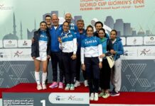 Santuccio di bronzo in Coppa del Mondo a Fujairah