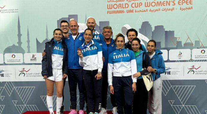 Santuccio di bronzo in Coppa del Mondo a Fujairah