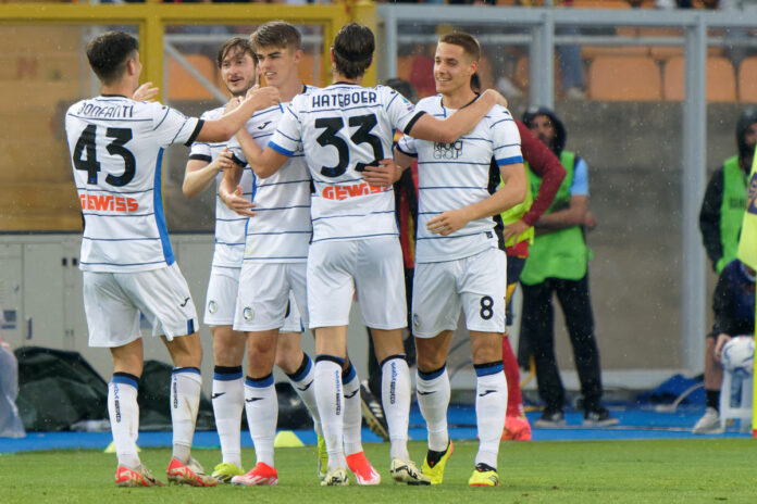 Italian soccer Serie A match - US Lecce vs Atalanta BC
