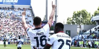 Sassuolo-Cagliari 0-2, i sardi restano in serie A