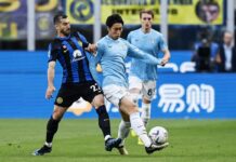 Inter-Lazio 1-1, Champions più lontana per i biancocelesti