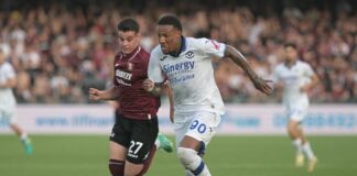 Il Verona vince a Salerno e conquista la salvezza