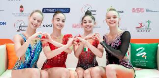 Italbaby quinta agli Europei di ritmica a Budapest