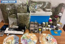 Sequestrati 24 kg di droga, due arresti a Roma