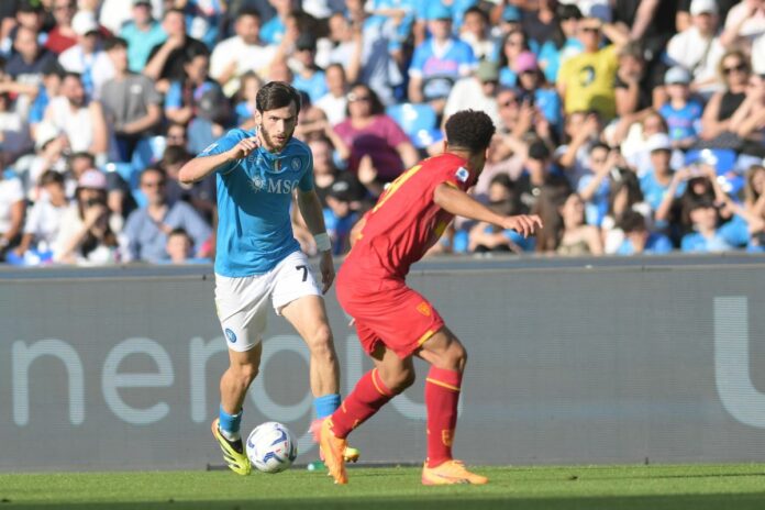 Italian soccer Serie A match - SSC Napoli vs US Lecce