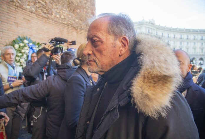 Roma, Funerali Sinisa Mihajolovic nella Basilica Santa Maria degli Angeli