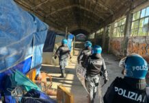 Roma, sgomberata l’area delle ex officine Romanazzi