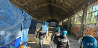 Roma, sgomberata l’area delle ex officine Romanazzi