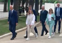 Meloni a Caivano per la riapertura del centro sportivo ex Delphinia