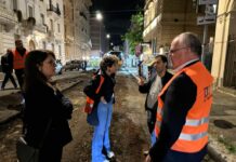 Giubileo, sopralluogo notturno del sindaco Gualtieri su strade di Prati