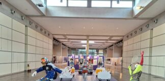 Hera a RiminiWellness con opere d’arte realizzate con materiali scarto