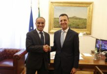 Minardo riceve ambasciatore degli Emirati Arabi Uniti in Italia