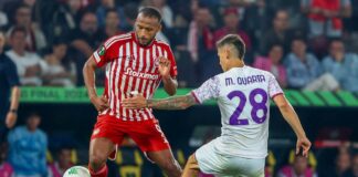 Fiorentina ko ai supplementari, Olympiacos vince Conference