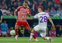 Fiorentina ko ai supplementari, Olympiacos vince Conference