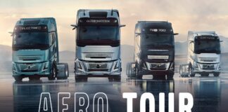 Parte l’Aero Tour di Volvo Trucks, in viaggio per l’Italia