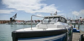 Presentata la nuova imbarcazione della Polizia locale