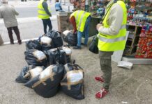 Banchetti fuori misura, a Venezia polizia locale sequestra 1.200 articoli