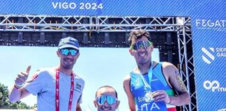 Un oro e un argento per l’Italia del Paratriathlon a Vigo