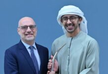 Emirati Arabi, all’Ambasciata italiana l’Excellence Award