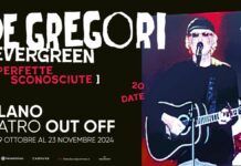 De Gregori, dal 29 ottobre 20 concerti al Teatro Out Off di Milano