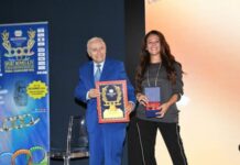 Giusy Versace premiata con la “Guirlande d’Honneur” alla carriera