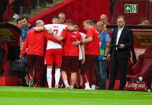 Infortunio al ginocchio, la Polonia perde Milik