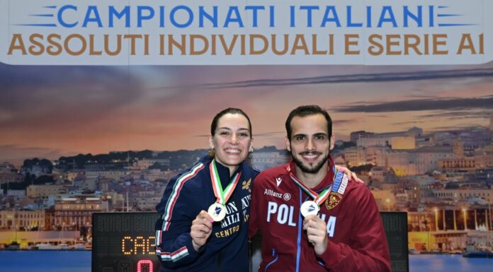 Curatoli e Battiston i nuovi campioni italiani di sciabola