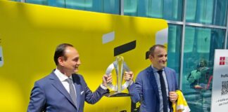 Il trofeo del “Grand Dèpart” del Tour de France nel Grattacielo Piemonte