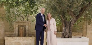 G7, bilaterale Meloni-Biden “Impegno comune per pace in Medio Oriente”