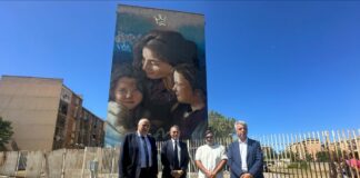 Svelato “Hope”, nuovo murale di Giulio Rosk allo Sperone a Palermo