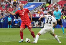 Eriksen non basta, Slovenia ferma Danimarca 1-1