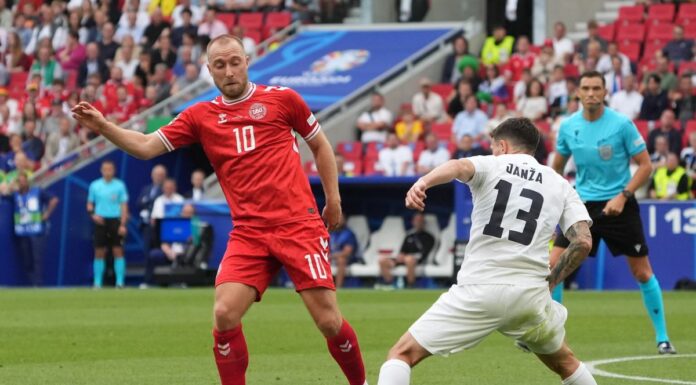 Eriksen non basta, Slovenia ferma Danimarca 1-1
